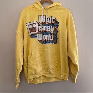 Walt Disney World yellow sweatshirt XL